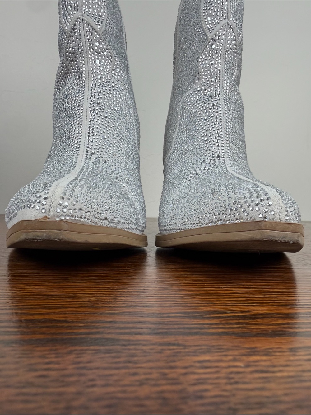Universal Thread Jacey Rhinestone Western Ankle Boots - Picture 4 of 17
